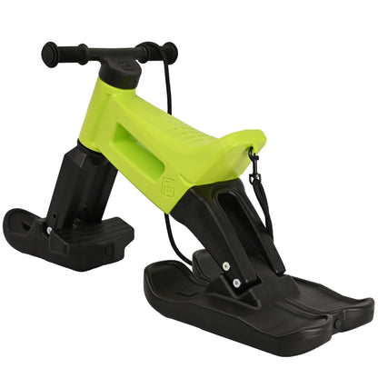 Bicicleta fara pedale Funny Wheels Rider SuperSport YETTI 3 in 1 Lime/Black
