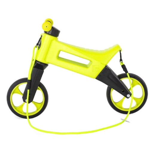 Bicicleta fara pedale Funny Wheels Rider SuperSport 2 in 1 Lime (Resigilat)