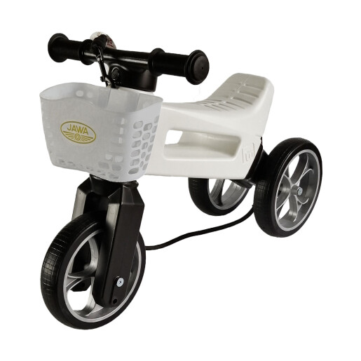 Bicicleta fara pedale Funny Wheels Rider SuperSport 2 in 1 JAWA White