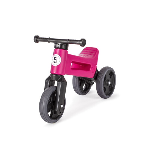 Bicicleta fara pedale Funny Wheels RIDER SPORT 2 in 1 Roz